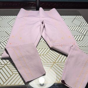 Nike Stylish Pink Leggings with Dotted Design